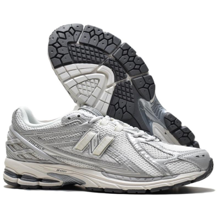 New Balance 1906R White Silver JD Exclusive - мужская сетка размеров New Balance 1906R White Silver JD Exclusive - мужская сетка размеров