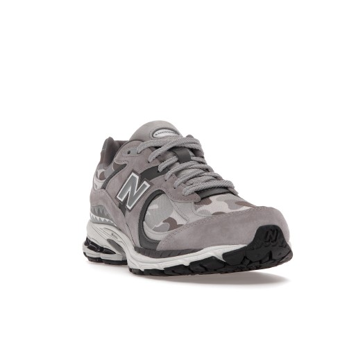 Кроссы New Balance 2002R BAPE Grey - мужская сетка размеров