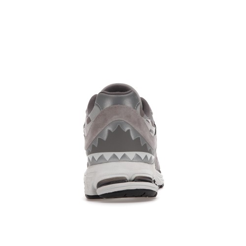 Кроссы New Balance 2002R BAPE Grey - мужская сетка размеров