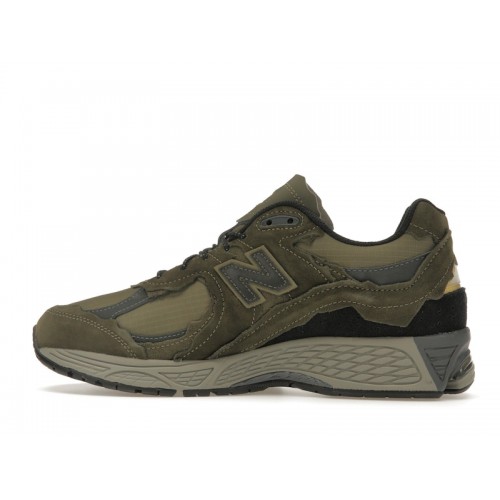 Кроссы New Balance 2002R Protection Pack Dark Moss - мужская сетка размеров