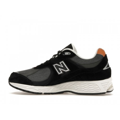 Кроссы New Balance 2002R Black Sepia - мужская сетка размеров