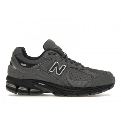 Кроссы New Balance 2002R Castlerock Black - мужская сетка размеров