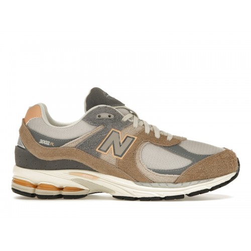 Кроссы New Balance 2002R Mushroom Hazy Peach - мужская сетка размеров