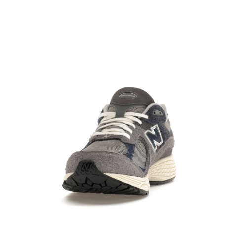 Кроссы New Balance 2002R Navy Castlerock - мужская сетка размеров
