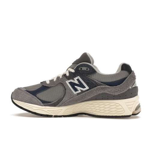 Кроссы New Balance 2002R Navy Castlerock - мужская сетка размеров