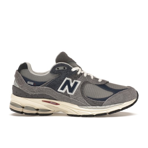 Кроссы New Balance 2002R Navy Castlerock - мужская сетка размеров