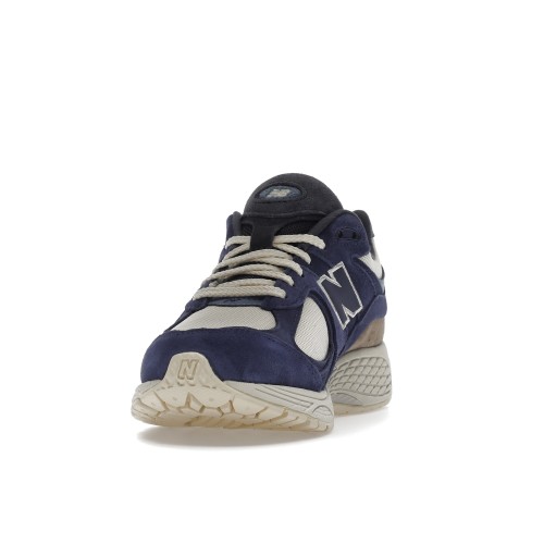 Кроссы New Balance 2002R Light Cream Purple - мужская сетка размеров