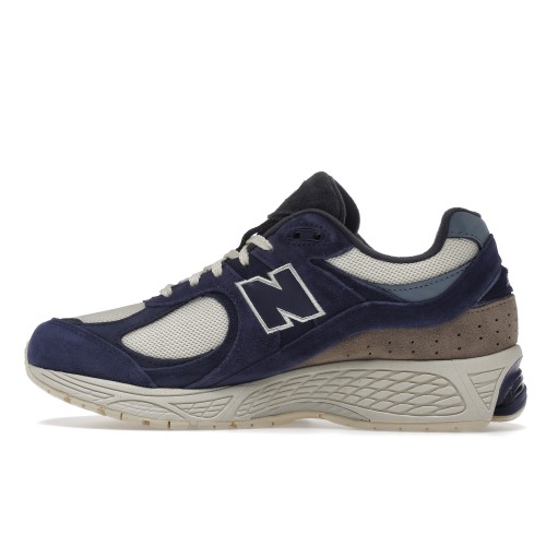 Кроссы New Balance 2002R Light Cream Purple - мужская сетка размеров