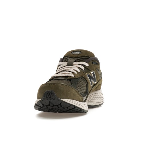Кроссы New Balance 2002R Dark Olive - мужская сетка размеров