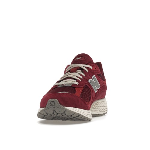 Кроссы New Balance 2002R Bordeaux - мужская сетка размеров