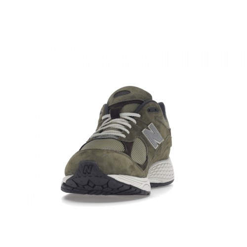 Кроссы New Balance 2002R Olive Brown - мужская сетка размеров