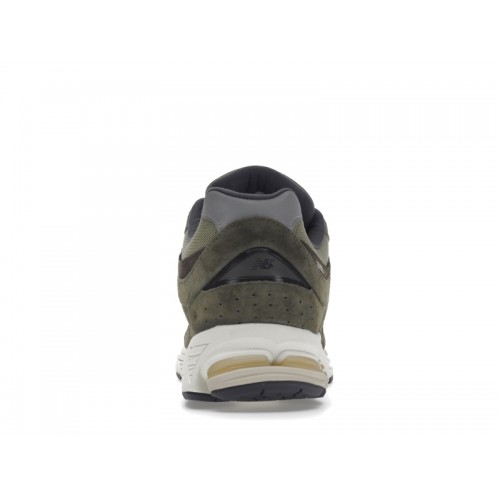 Кроссы New Balance 2002R Olive Brown - мужская сетка размеров