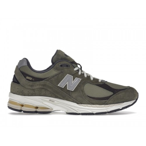 Кроссы New Balance 2002R Olive Brown - мужская сетка размеров
