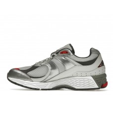 Кроссовки New Balance 2002R Silver Metallic Team Red