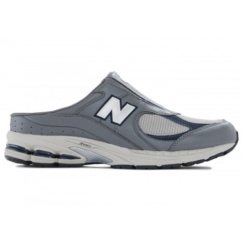 Кроссы New Balance 2002R Mule Dark Grey Navy - мужская сетка размеров