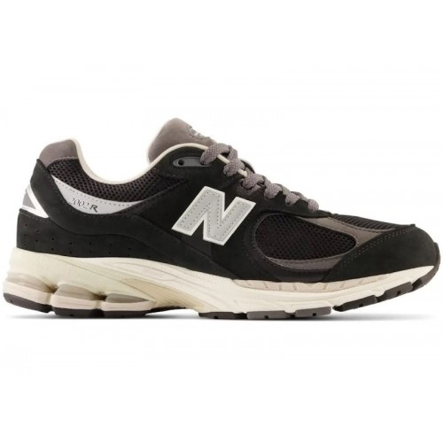 Кроссы New Balance 2002R Black Castlerock - мужская сетка размеров