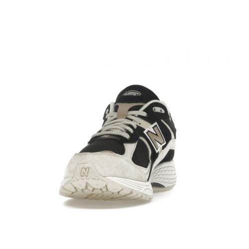 Кроссы New Balance 2002R Black Beige Tan - мужская сетка размеров