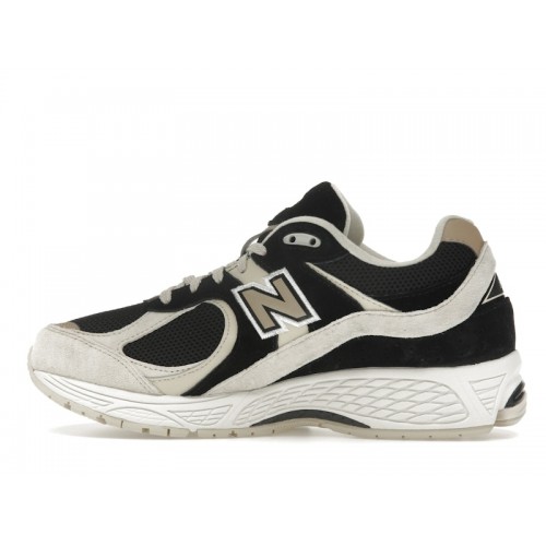 Кроссы New Balance 2002R Black Beige Tan - мужская сетка размеров