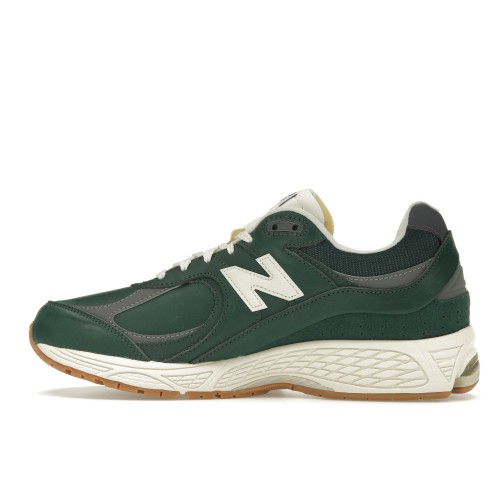 Кроссы New Balance 2002R Nightwatch Green Vintage Leather - мужская сетка размеров