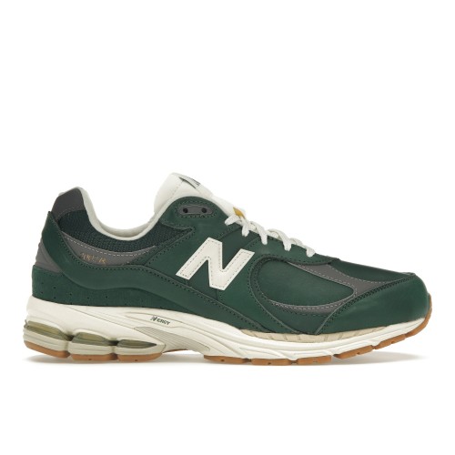 Кроссы New Balance 2002R Nightwatch Green Vintage Leather - мужская сетка размеров