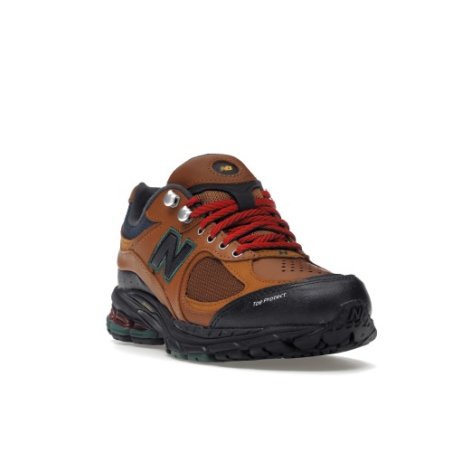 Кроссы New Balance 2002R Wonderland Park Brown - мужская сетка размеров