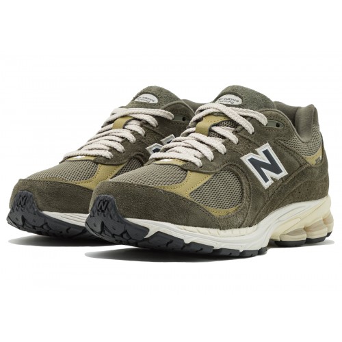 Кроссы New Balance 2002R Zalando Exclusive Olive - мужская сетка размеров