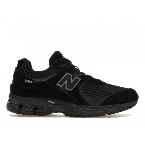 Кроссы New Balance 2002R Mesh Black Metallic - мужская сетка размеров