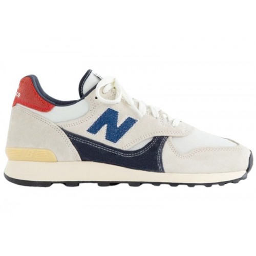 Кроссы New Balance 475 Aime Leon Dore White Red Blue - мужская сетка размеров