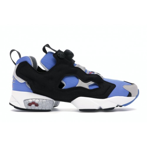 Кроссы Reebok Instapump Fury Blue Grey (2019) - мужская сетка размеров