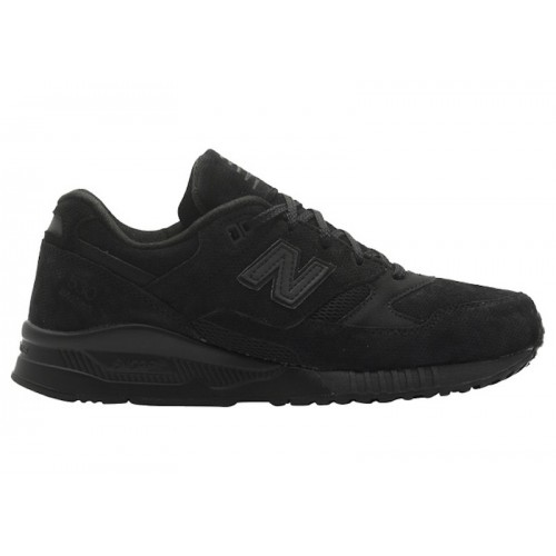 Кроссы New Balance 530 Triple Black - мужская сетка размеров