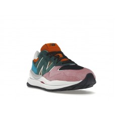 Кроссовки New Balance 57/40 Pink Lemonade Green Black Orange