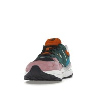 Кроссовки New Balance 57/40 Pink Lemonade Green Black Orange