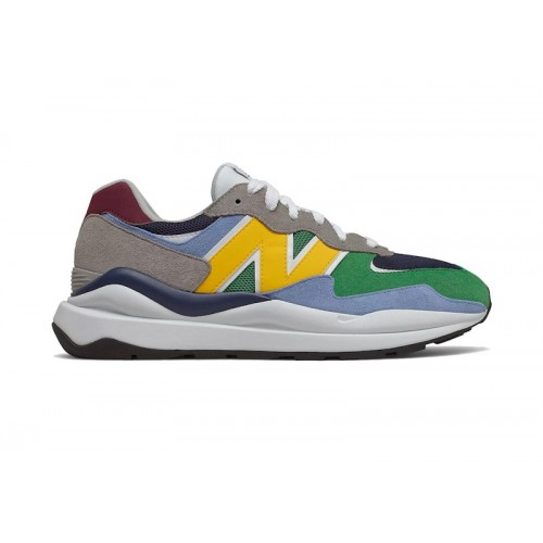 Кроссы New Balance 57/40 DAHOOD Yellow Green (Regular Box) - мужская сетка размеров