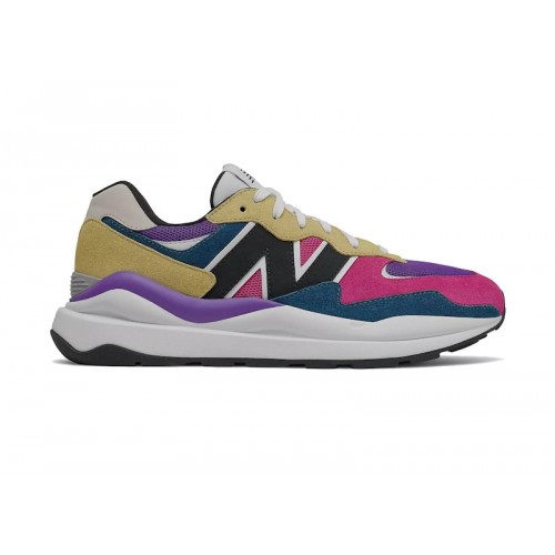 Кроссы New Balance 57/40 Varisty Green Team Gold - мужская сетка размеров