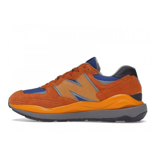 Кроссы New Balance 57/40 Rust Oxide Blue Groove - мужская сетка размеров