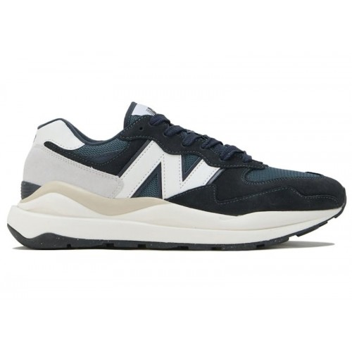 Кроссы New Balance 57/40 Navy Blue - мужская сетка размеров