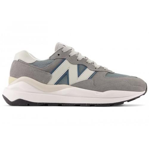 Кроссы New Balance 57/40 Grey Blue - мужская сетка размеров