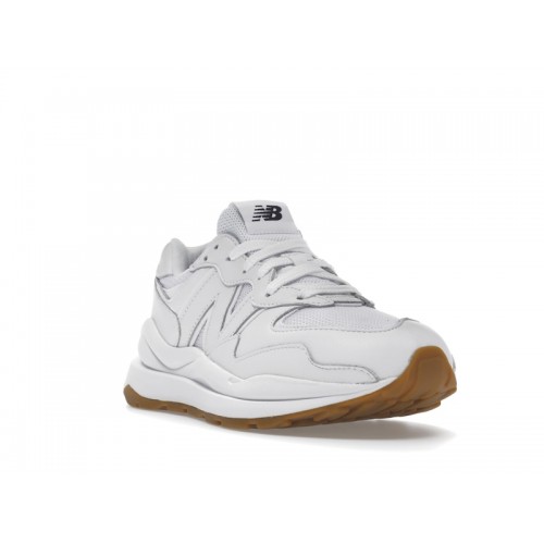 Кроссы New Balance 57/40 White Gum - мужская сетка размеров