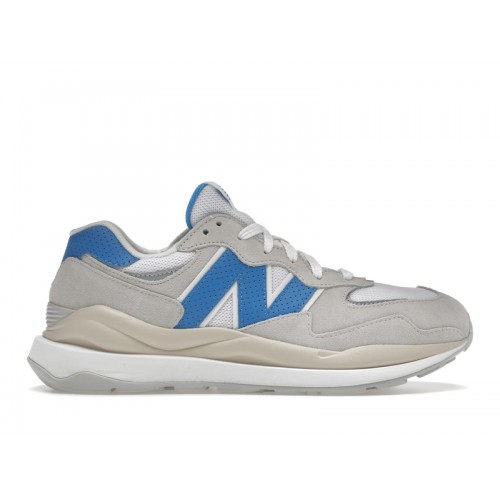 Кроссы New Balance 57/40 Sea Salt Helium Blue - мужская сетка размеров