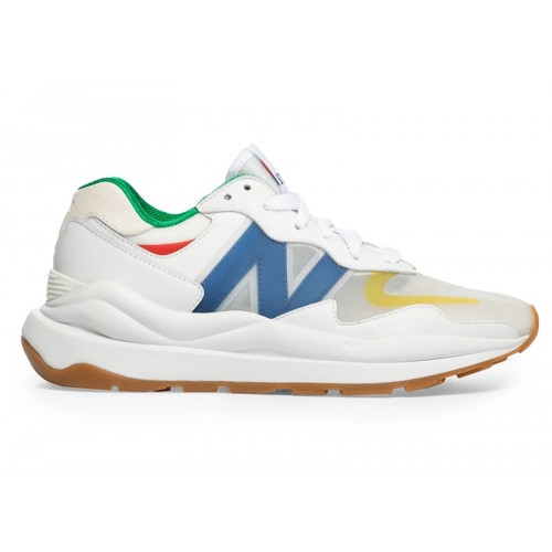 Кроссы New Balance 57/40 STAUD White - мужская сетка размеров