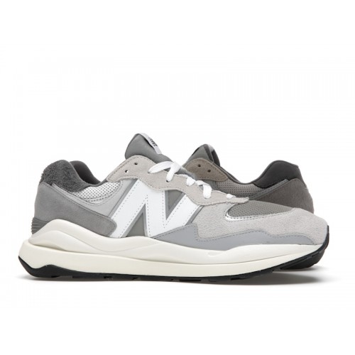 Кроссы New Balance 57/40 Grey Day - мужская сетка размеров