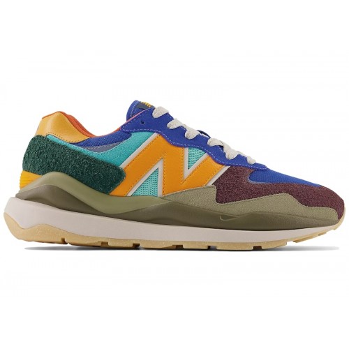 Кроссы New Balance 57/40 Cobalt Marigold - мужская сетка размеров