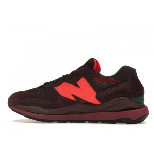 Кроссы New Balance 57/40 Henna Neo Flame - мужская сетка размеров