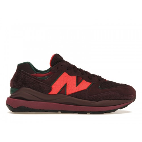 Кроссы New Balance 57/40 Henna Neo Flame - мужская сетка размеров