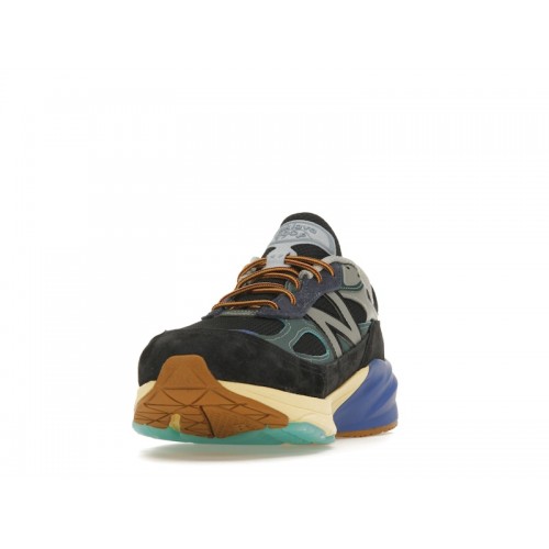 Кроссы New Balance 990v6 MiUSA Action Bronson Lapis Lazuli - мужская сетка размеров