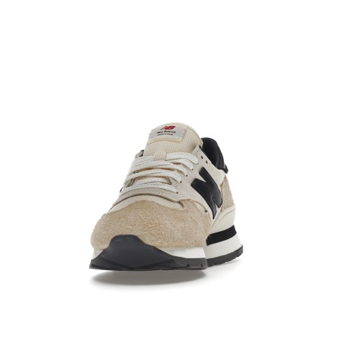 Кроссы New Balance 990v1 MiUSA Teddy Santis Macadamia Nut - мужская сетка размеров