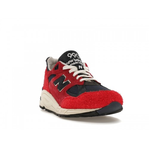 Кроссы New Balance 990v2 MiUSA Teddy Santis Chrysanthemum - мужская сетка размеров
