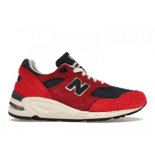 Кроссы New Balance 990v2 MiUSA Teddy Santis Chrysanthemum - мужская сетка размеров