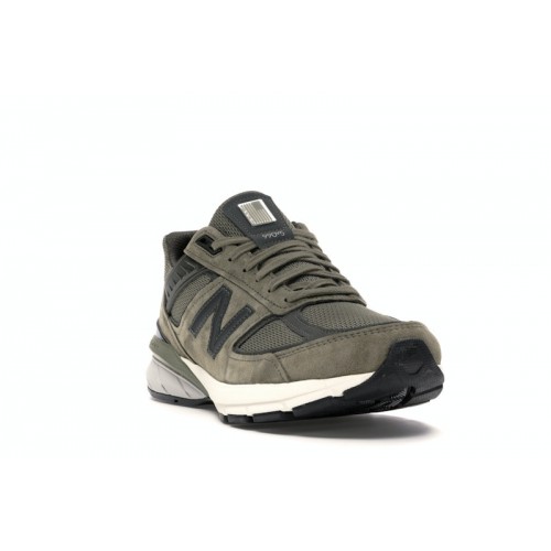 Кроссы New Balance 990v5 Covert Green - мужская сетка размеров