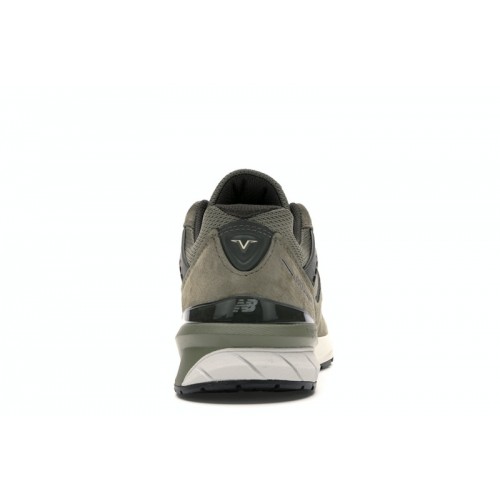 Кроссы New Balance 990v5 Covert Green - мужская сетка размеров